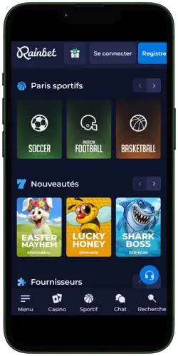 Paris sportifs RainBet