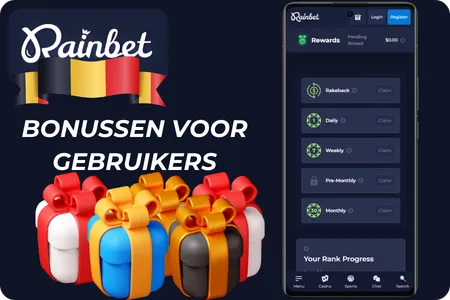 Rainbet Bonussen voor gebruikers