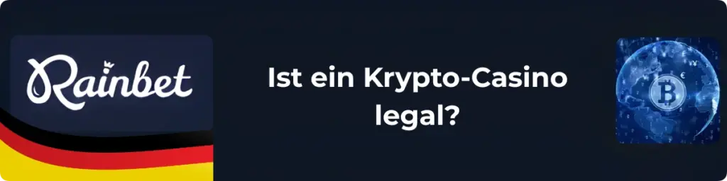 Offizielle Informationen zur Rechtslage von Krypto-Casinos in Deutschland gemäß Glücksspielstaatsvertrag