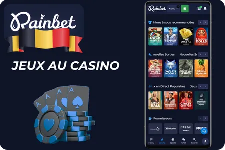 Rainbet Jeux au casino