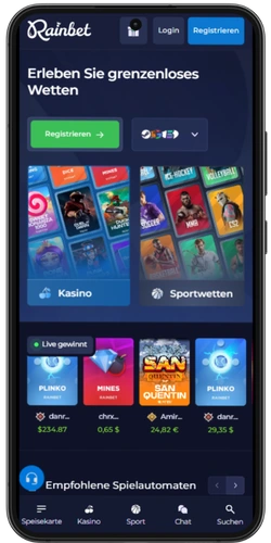 RainBet Mobile